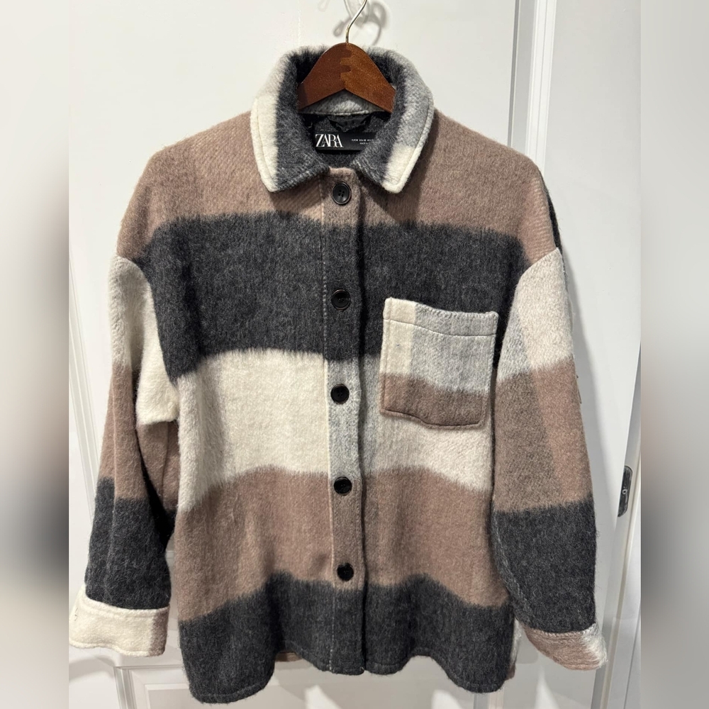 ZARA Mens Wool Blend Sweater
